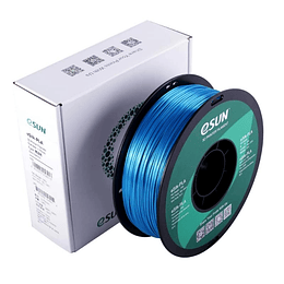 FILAMENTOS PLA SEDA CYAN 1KG ESUN | FILAMENTOS