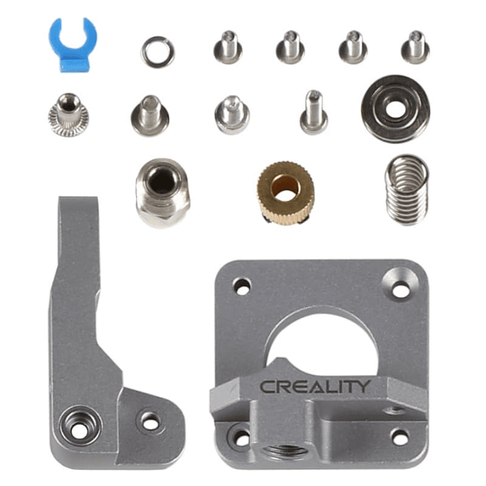 KIT DE EXTRUSOR DE METAL GRIS PARA ENDER 3 Y CR-10 | REPUESTOS 3D