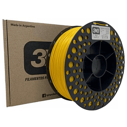 FILAMENTOS PLA AMARILLO 1KG 3N3 | FILAMENTOS