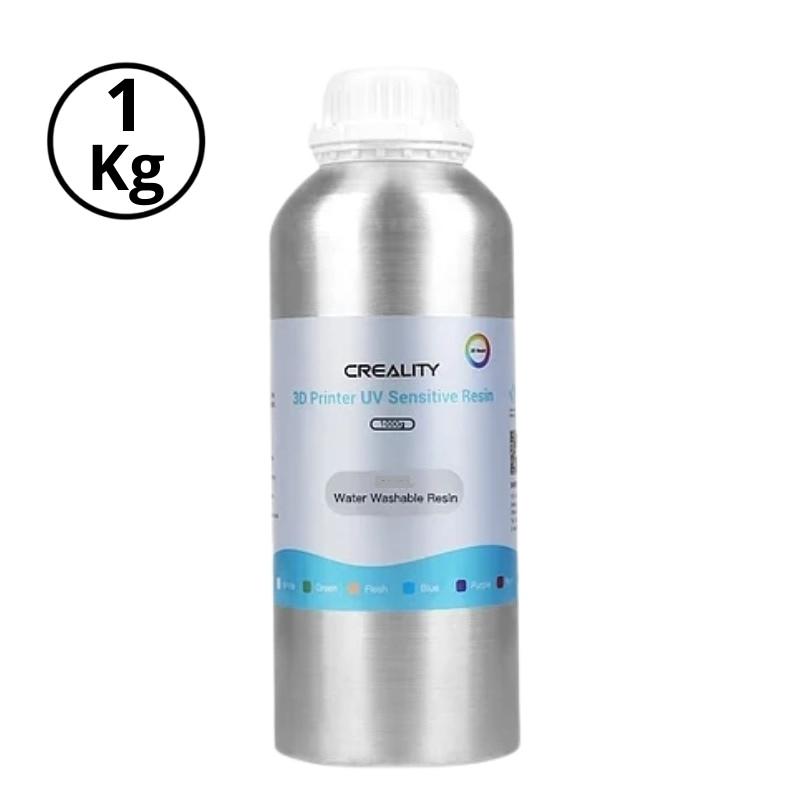 DesignTec - Resina UV plus lavable al agua 1 Kg - Blanca