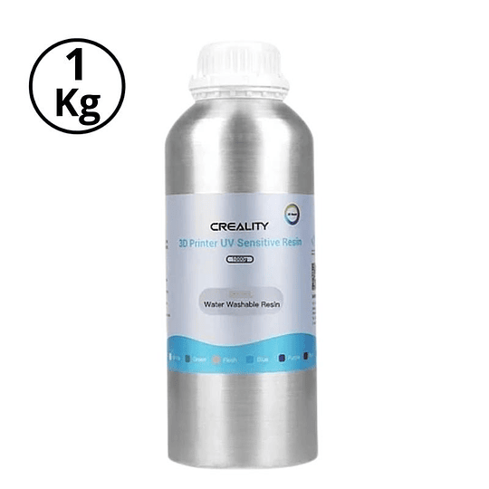 Resina Lavable Al Agua Anycubic 1kg Gris ANYCUBIC
