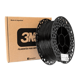 FILAMENTOS PETG NEGRO 750gr 3N3 | FILAMENTOS