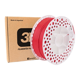 FILAMENTOS PLA+ ROJO 1KG 3N3 | FILAMENTOS