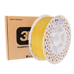 FILAMENTOS PLA+ AMARILLO 1KG 3N3 | FILAMENTOS