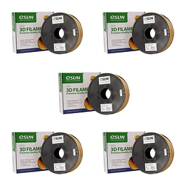 Pack 5 x Filamentos MADERA 500g Esun | Filamentos