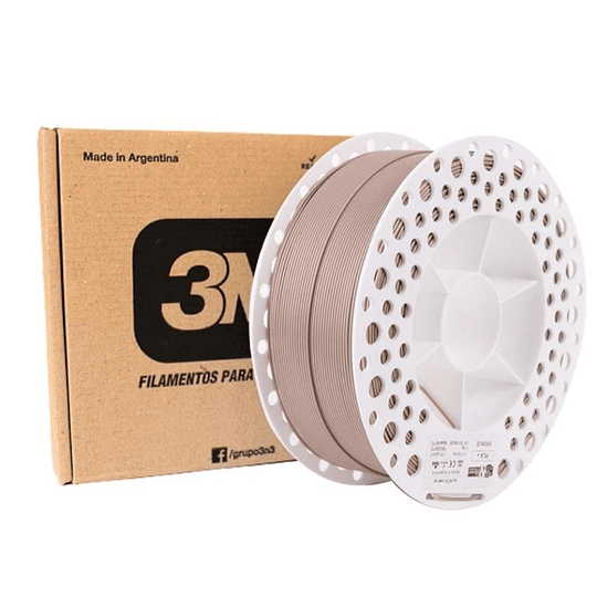 Filamento PLA+ Bronce 1kg 3N3 | Filamentos