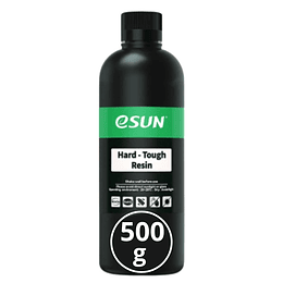 Resina Tipo ABS / Hard-Tough Negra para Impresoras 3D 500g Esun | Resinas