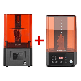 LD-002H + UW-01 Creality | Impresora 3D Resina + Máquina Lavado y Curado