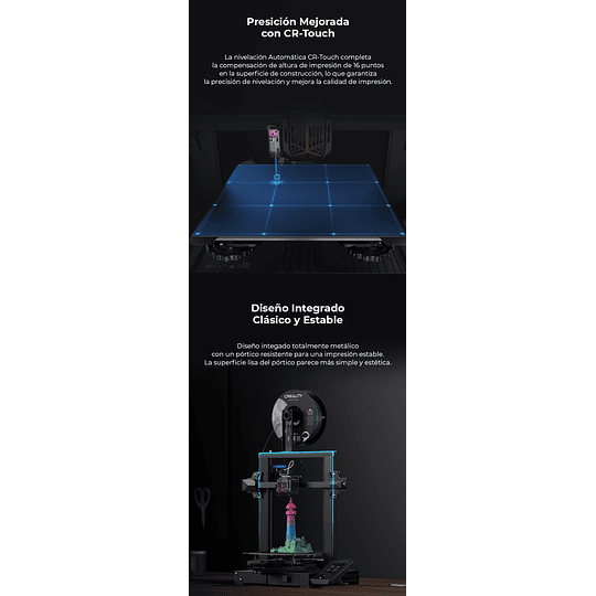 Ender 3 V2 Versión 2023 NEO Creality | Impresora 3D | Alta Precisión