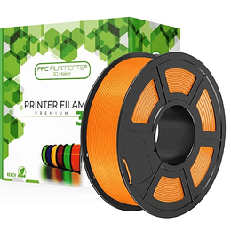 Filamento PETG Naranjo Claro 1kg Ppc Filaments | Filamentos