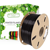 Filamento PLA Negro Bobina Reciclable 1kg Ppc Filaments | Filamentos