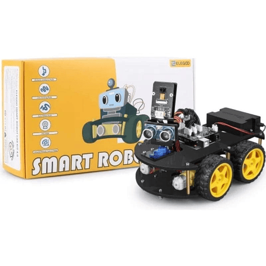Uno R3 Auto Robot Inteligente con Cámara | Arduino