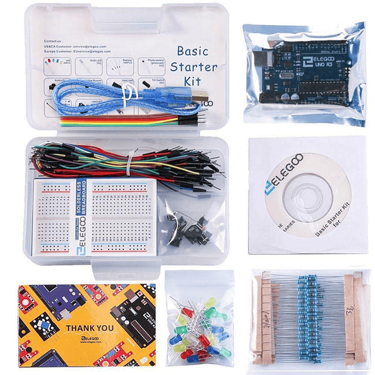 Uno R3 Kit Básico | Arduino