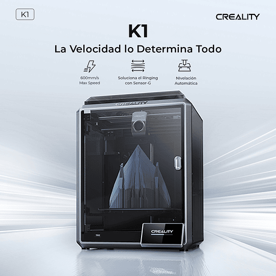 K1 PREVENTA Creality | Tamaño Imp 220x220x250mm | Impresora 3D | 