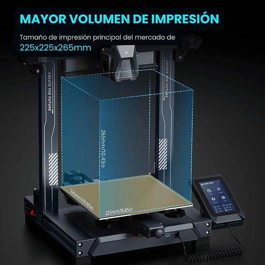 Neptune 4 Pro Preventa Elegoo | Tamaño Imp 225x225x265mm | Impresora 3D |