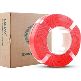 Refill de Filamento PLA+ Rojo 1kg Esun | Filamentos