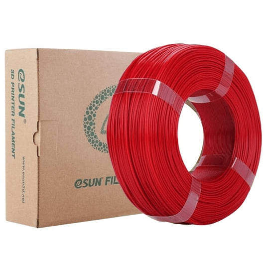 Refill de Filamento PLA+ Rojo Fuego 1kg Esun | Filamentos