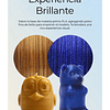 Filamento Glitter Azul 1kg Esun | Filamentos