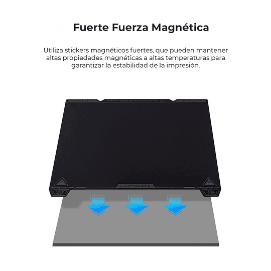 Pei Magnético Suave K1/ENDER 3 V3 23.5x23.5cm Creality | Repuestos 3D