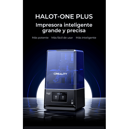 Pack Halot One Plus + UW-02 Creality | Impresora 3D Resina + Máquina Lavado y Curado
