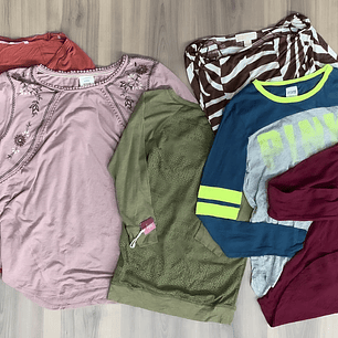 Polera Mujer Día Manga Larga Boutique Invierno