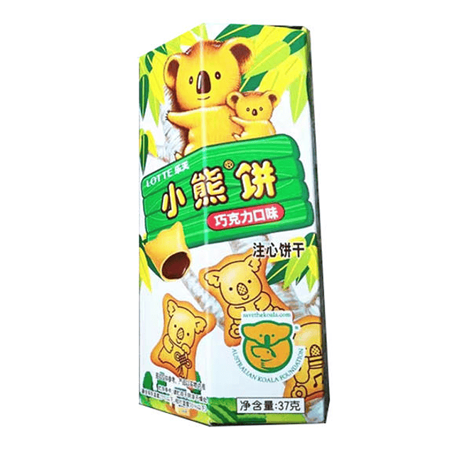小熊餅 37克 - 樂天 ( 多款口味 )