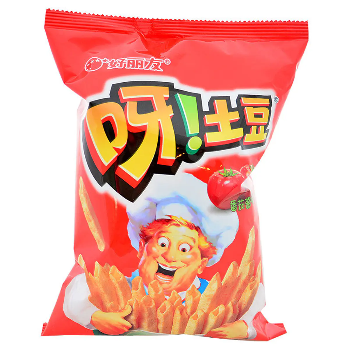 Papas fritas sabor a tomate 70grs - Orion