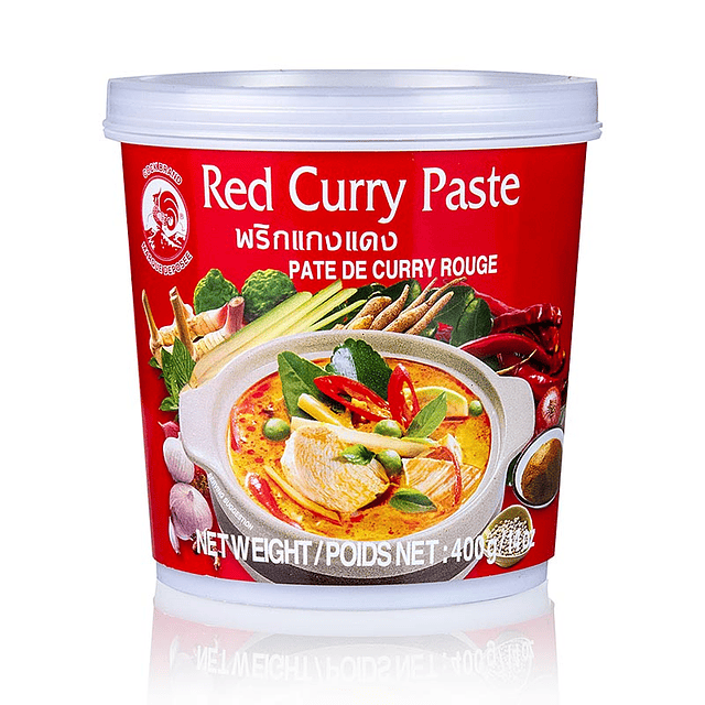 Pasta de Curry Rojo 400grs