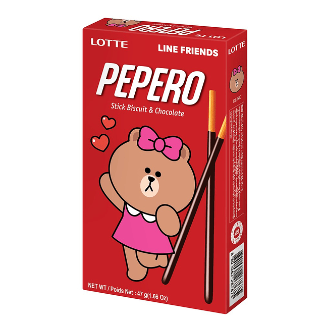 Galleta Pepero x 40 uni - Lotte ( Vario Sabores )