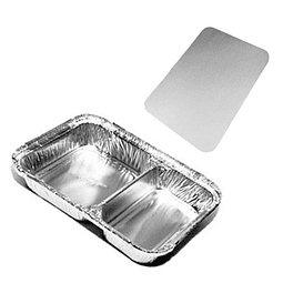 Envases Aluminio C24 ( 1000 Uni con Tapa Cartón )