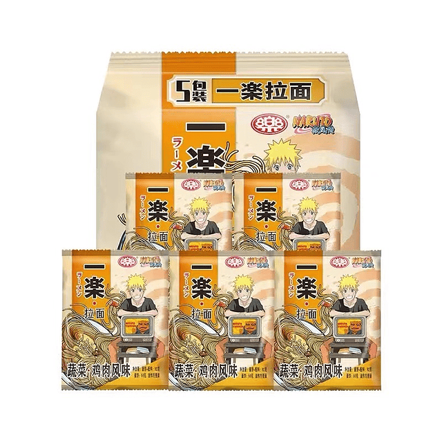 Ramen 95grs x 5 uni - Naruto