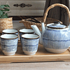 日式大號藤壺茶具套裝