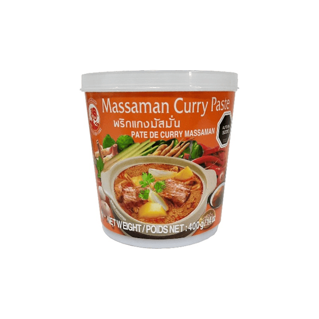 Pasta de Curry Massaman 400grs - Cock Brand