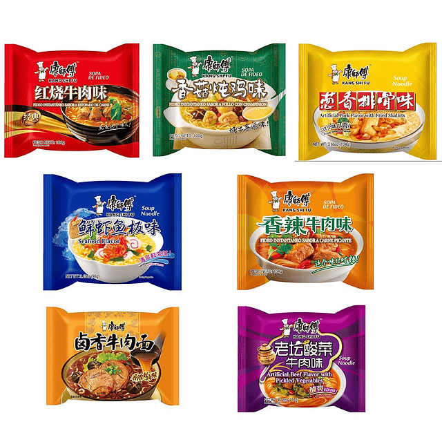 Ramen instantaneo - KangShiFu ( Version Español )