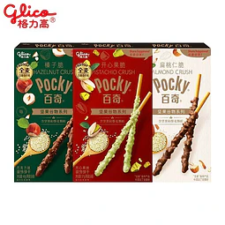 Pocky Crush Glico — Variedades