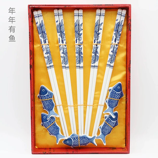 陶瓷筷子禮盒套裝