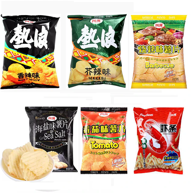 熱浪薯片50克 - 四洲