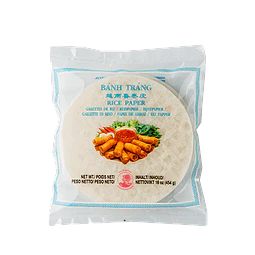 Papel de arroz redonda 22cm 454g-Cock Brand
