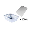 Envases de Aluminio C5 con Tapa de Cartón (Pack 2000 Unidades)