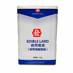 食用豬油 15kg - 南順發牌