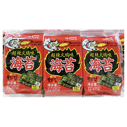 超辣火雞味海苔 15g (3小包)