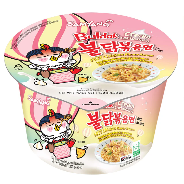 Buldak Bowl 105g-120g