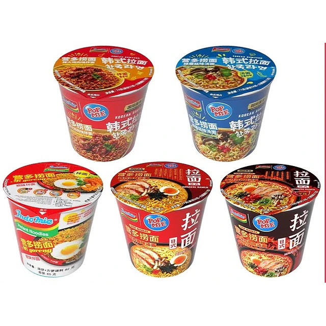 印尼/日式/韓式即食杯麵系列 - 營多
