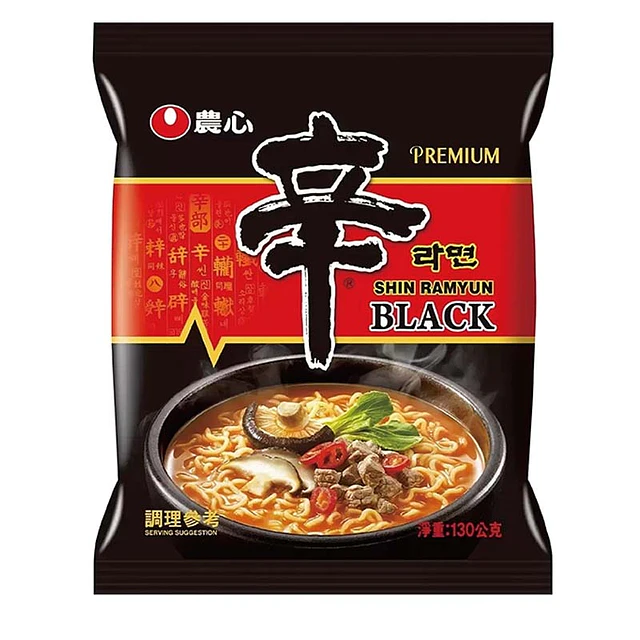 黑辛拉麵 130g - 農心