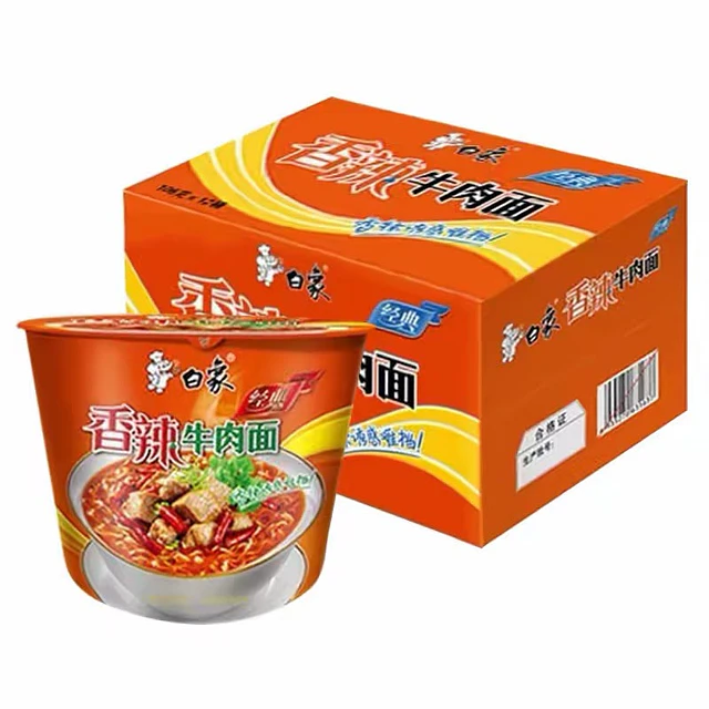 桶裝即食面 - 白象
