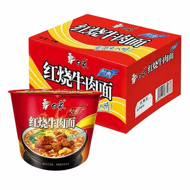 桶裝即食面 - 白象