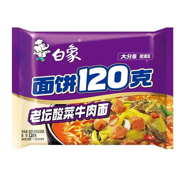 大份量 120 克即食面 - 白象