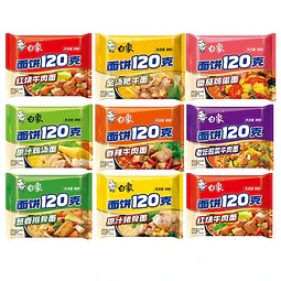 大份量 120 克即食面 - 白象