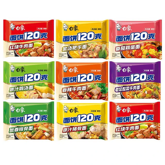 大份量 120 克即食面 - 白象