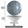 Tazón de Cerámica para Ramen 8 Pulgadas (19.5cm)